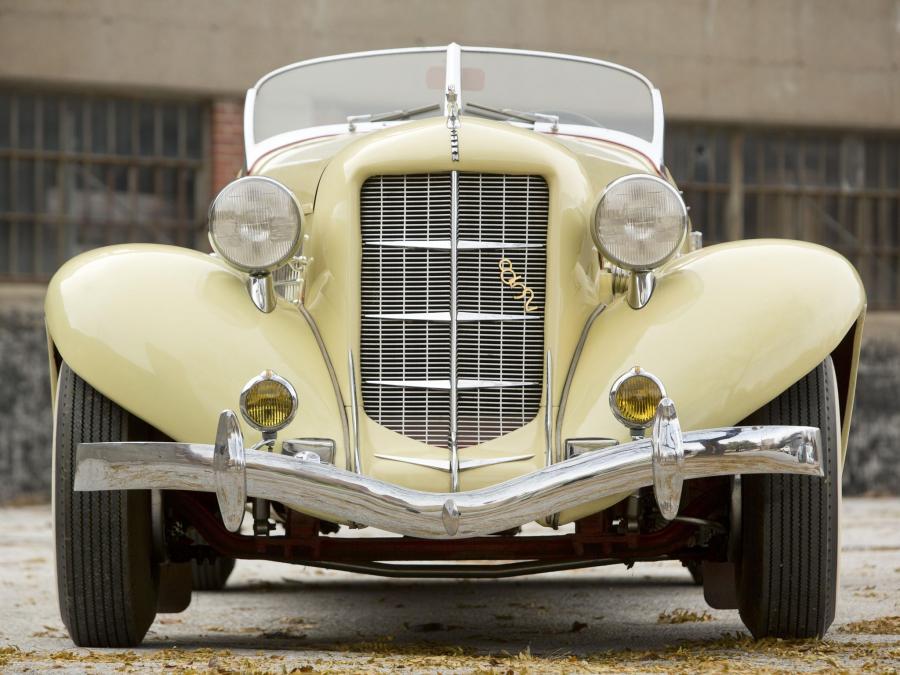  Auburn 852 SC Dual Ratio Speedster 1936 года  (фото 22 из 48)